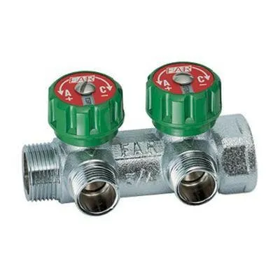 FAR OSZTÓ +SZELEP 1"-1/2" 2 KÖR (3821-112)