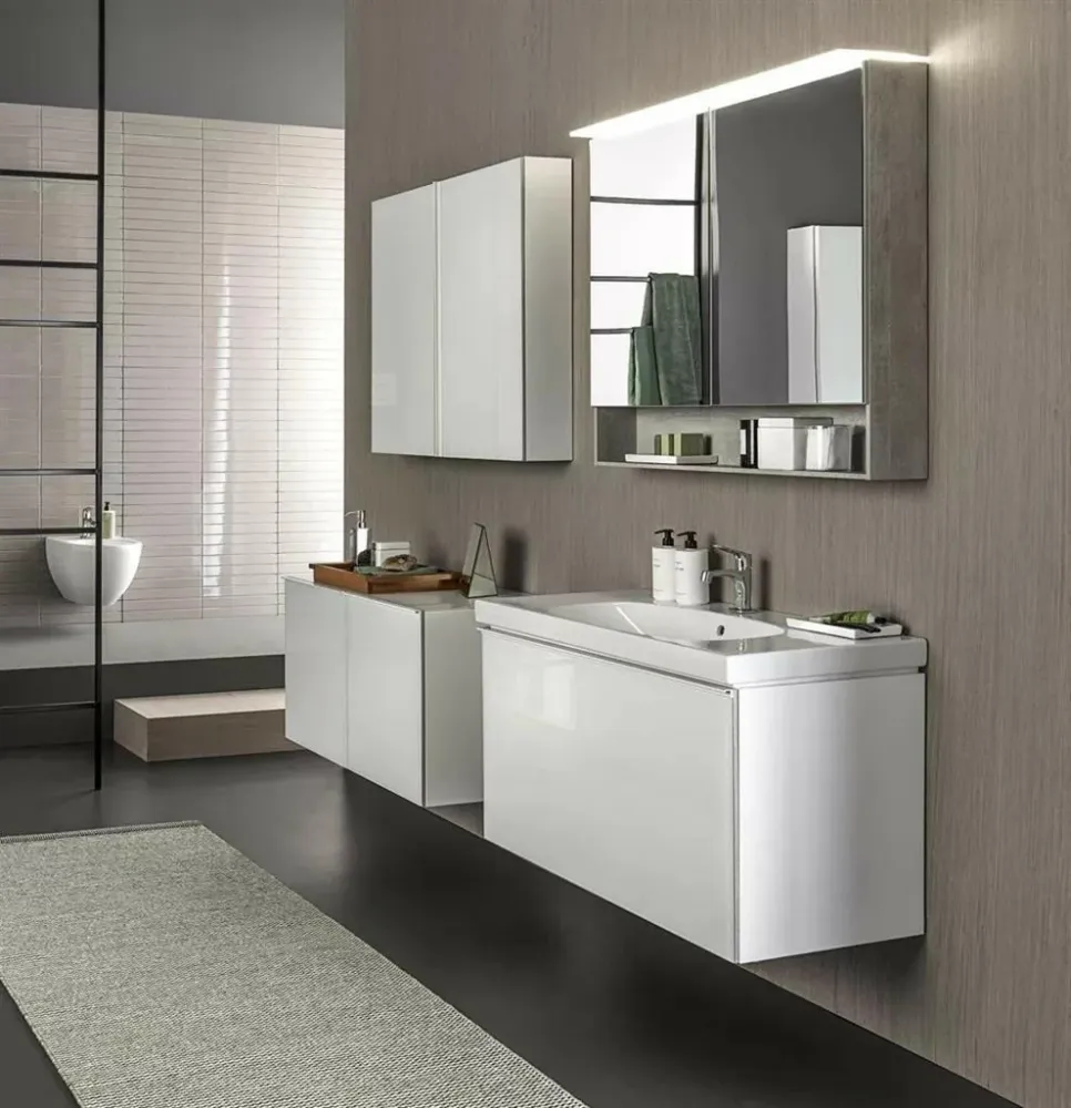 Geberit Acanto mosdó pakolófelülettel, 75x16,8x48,2 cm (500.622.01.2)