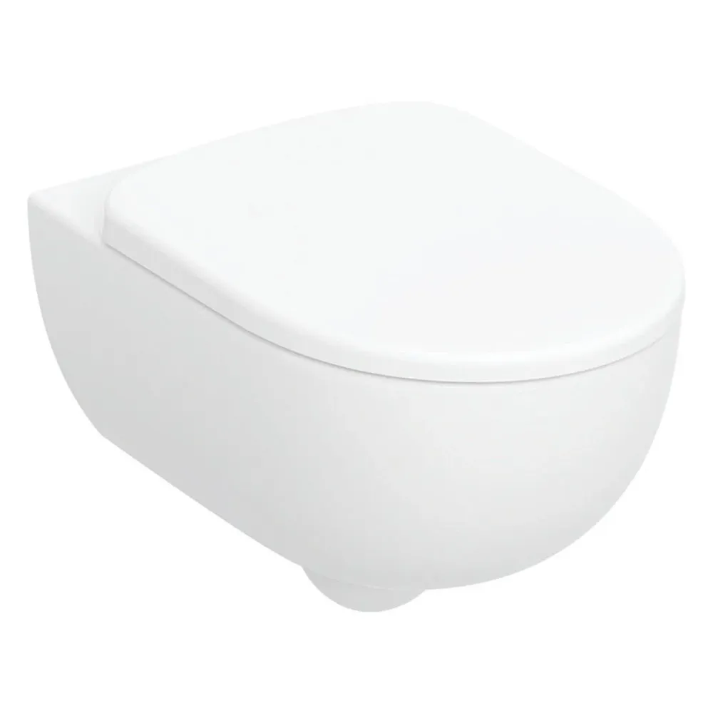 Geberit Selnova fali WC készlet, mélyöblítésű, Premium, zárt forma, Rimfree, WC-ülőkével (501.991.00.1)