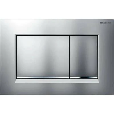 Geberit Sigma 30 nyomólap, matt-króm-easy to clean-fényes króm (115.883.JQ.1)