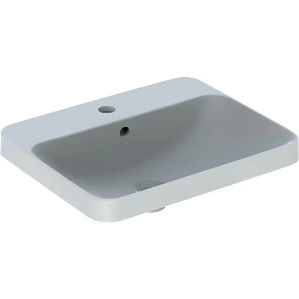 Geberit VariForm beépített mosdó 55x45cm szögletes (500.741.01.2)