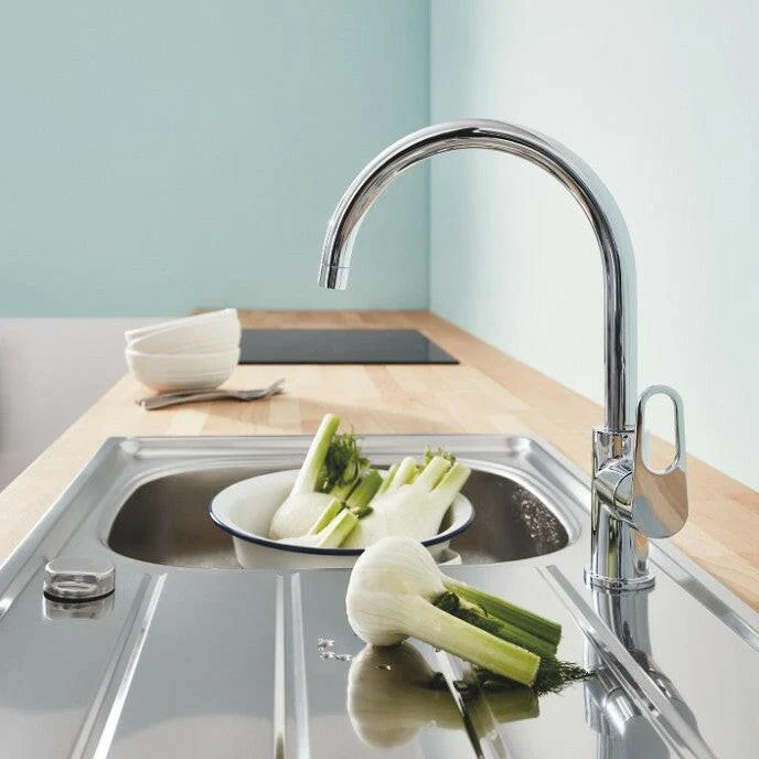 Grohe BauFlow mosogatócsap, magas kifolyó (31538001)