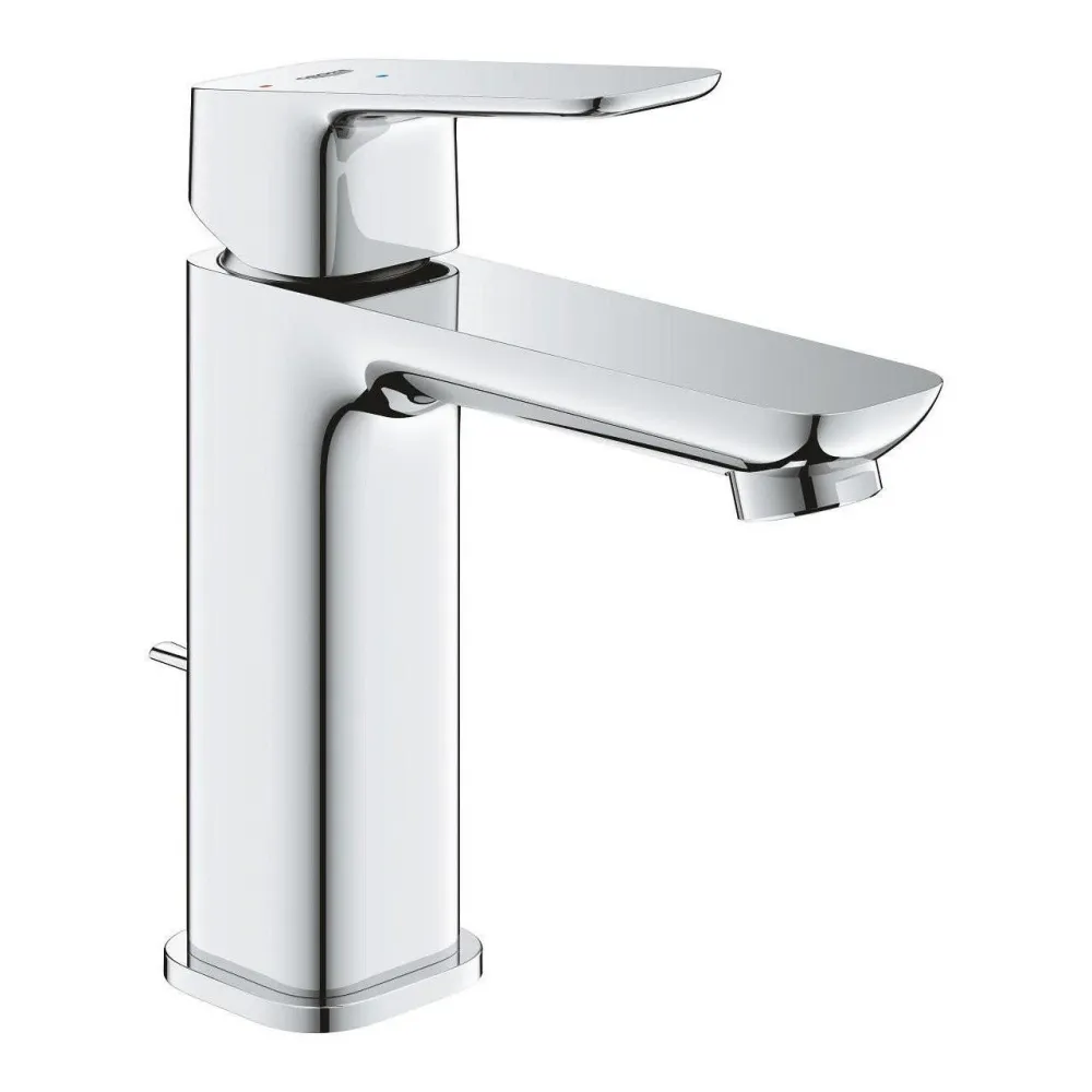 Grohe Cubeo mosdó csaptelep, húzórudas leeresztővel, hidegindítás, M-es méret (1017560000)