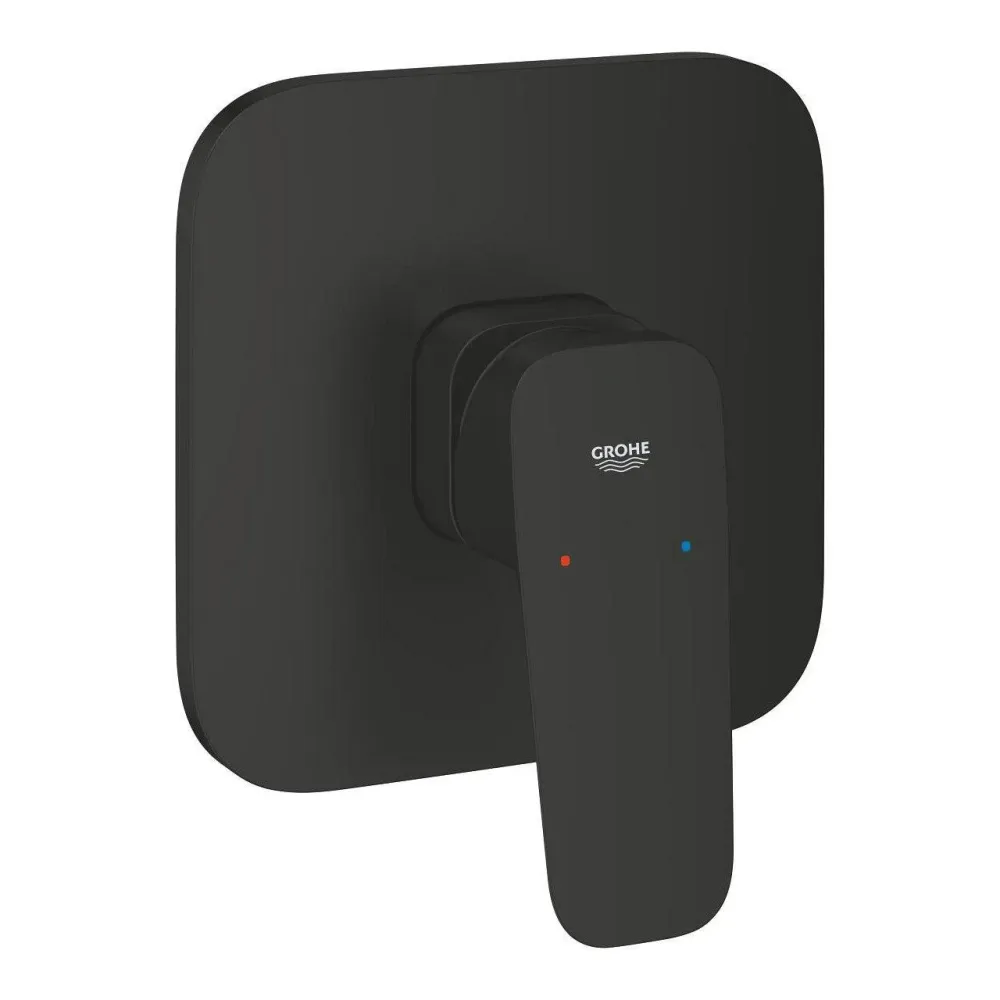 Grohe Cubeo zuhany csaptelep, színkészlet, matt fekete (1017772430)