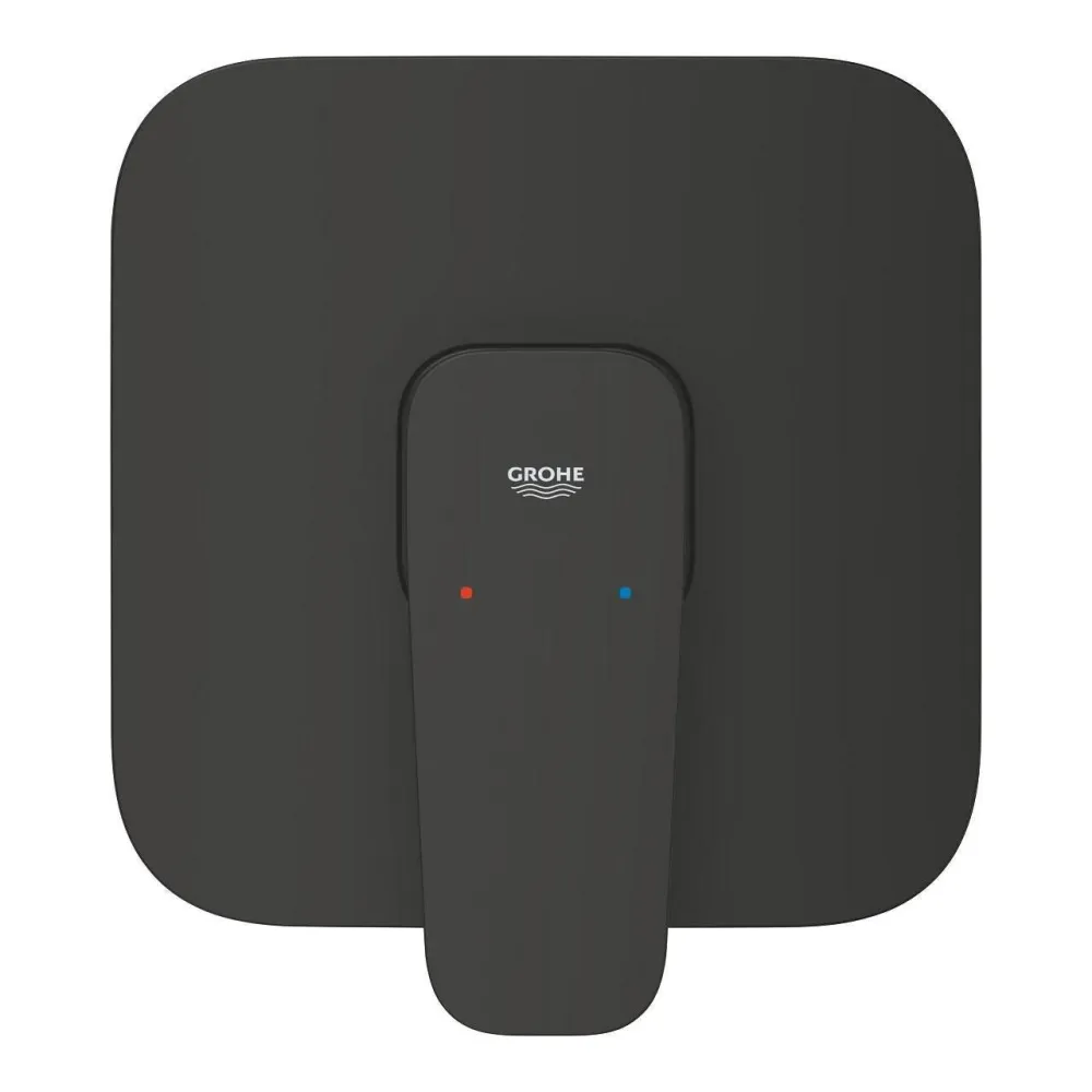 Grohe Cubeo zuhany csaptelep, színkészlet, matt fekete (1017772430)
