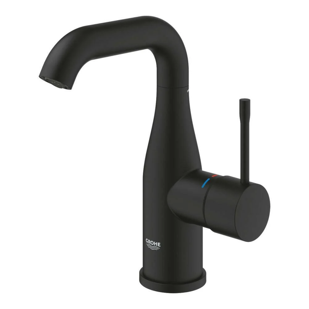 Grohe Essence mosdócsaptelep M-es méret, leeresztő nélkül, szín: phantom black (24176KF1)