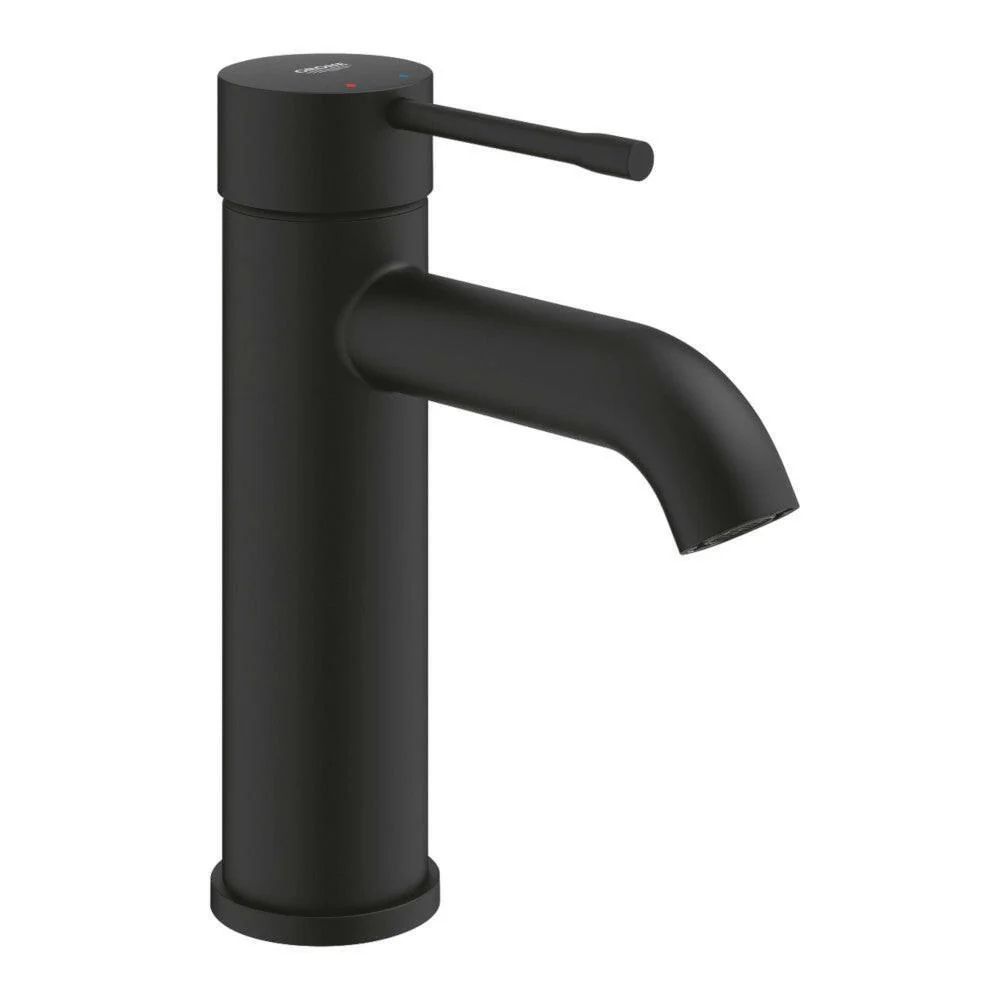 Grohe Essence mosdócsaptelep S-es méret, leeresztő nélkül, szín: phantom black (24172KF1)