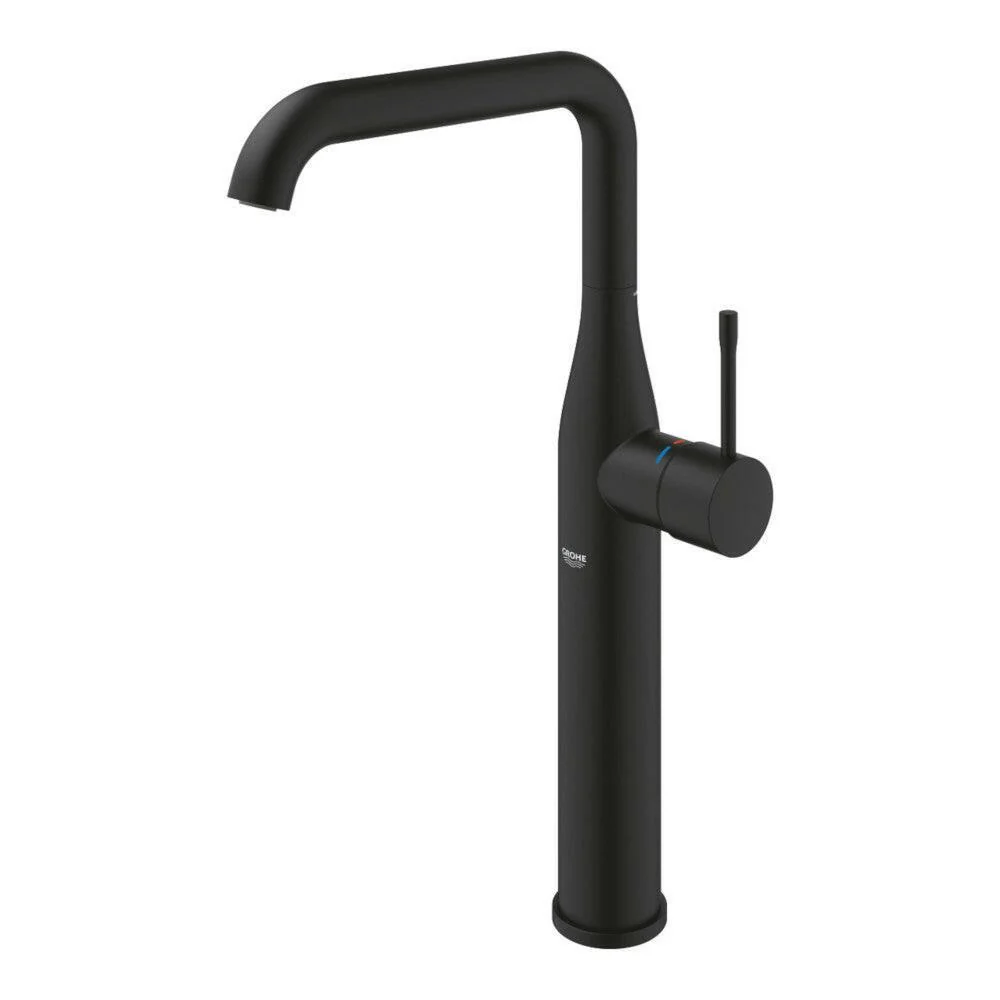 Grohe Essence mosdócsaptelep XL-es méret, leeresztő nélkül, szín: phantom black (24170KF1)
