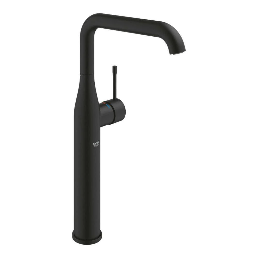 Grohe Essence mosdócsaptelep XL-es méret, leeresztő nélkül, szín: phantom black (24170KF1)