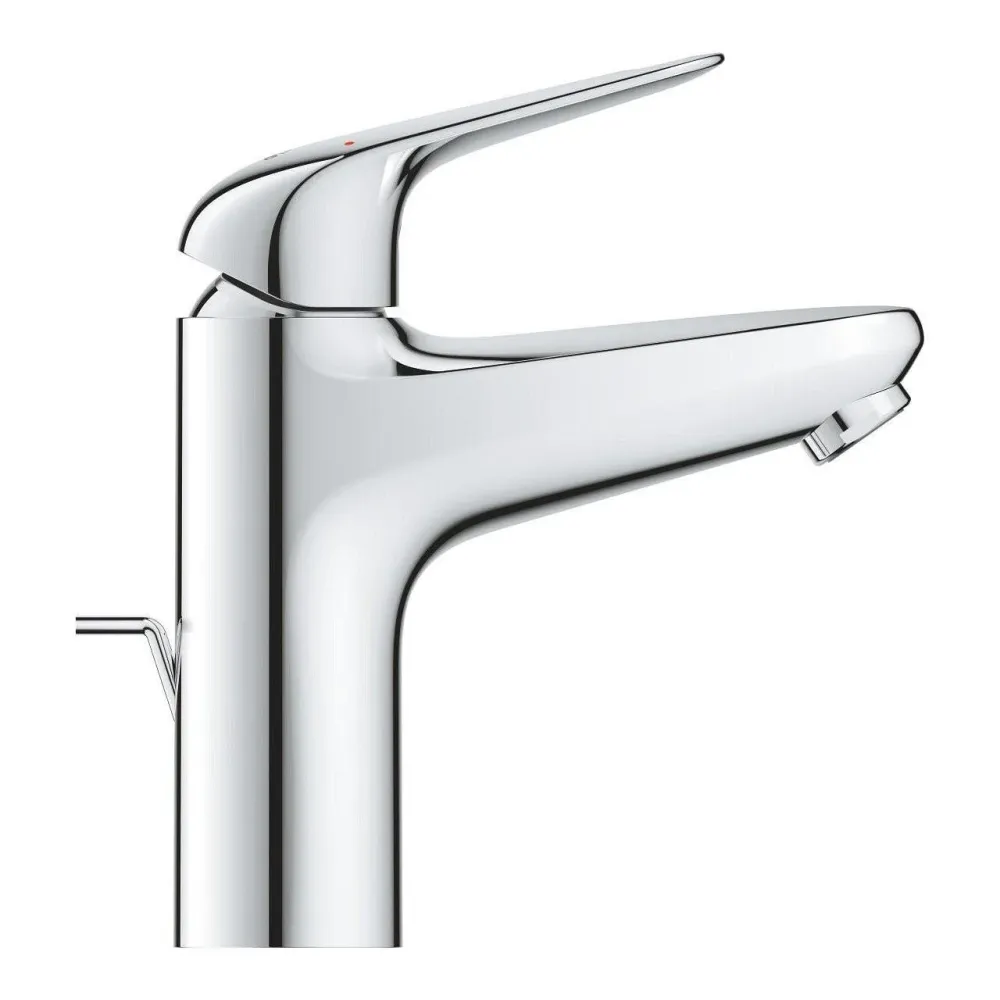 Grohe Euroeco egykaros mosdócsaptelep, húzórudas leeresztőgarnitúrával, M-es méret