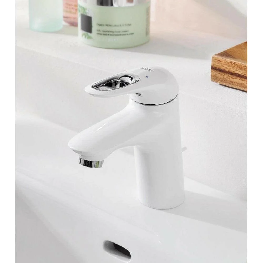 Grohe Eurostyle mosdó csaptelep fehér Automata Pop-up leeresztőgarnitúrával (33558LS3)