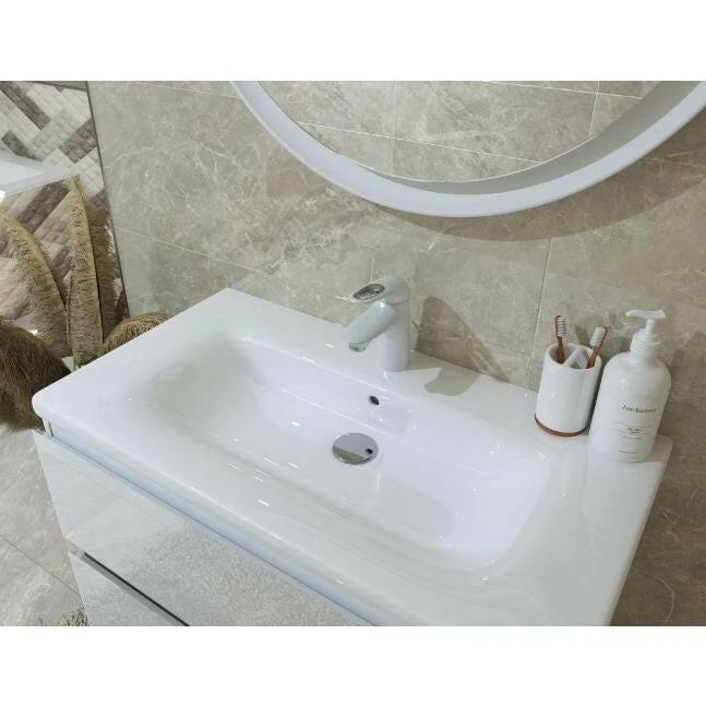Grohe Eurostyle mosdó csaptelep fehér Automata Pop-up leeresztőgarnitúrával (33558LS3)