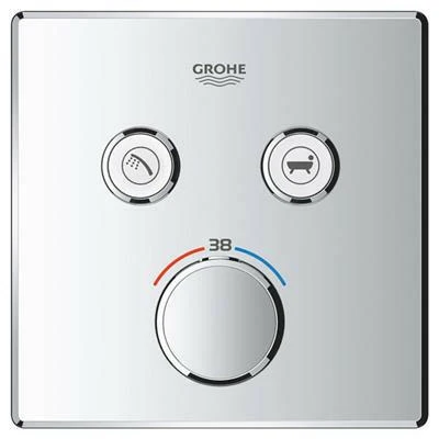 Grohe Grohterm Smartcontrol termosztátos színkészlet 2 felhasználási helyhez (29124000)