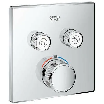 Grohe Grohterm Smartcontrol termosztátos színkészlet 2 felhasználási helyhez (29124000)