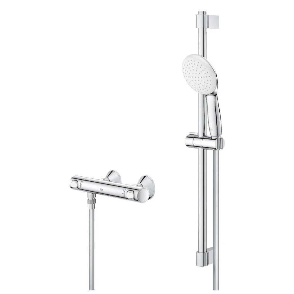 Grohe Grohtherm 500 termosztátos zuhanycsaptelep (34796001)