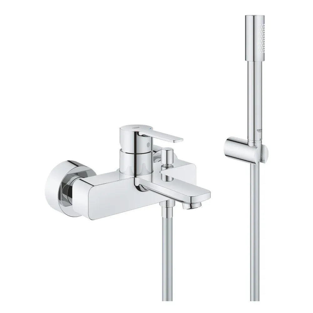 Grohe Lineare egykaros kádtöltő csaptelep zuhanyszettel, króm (33850001)
