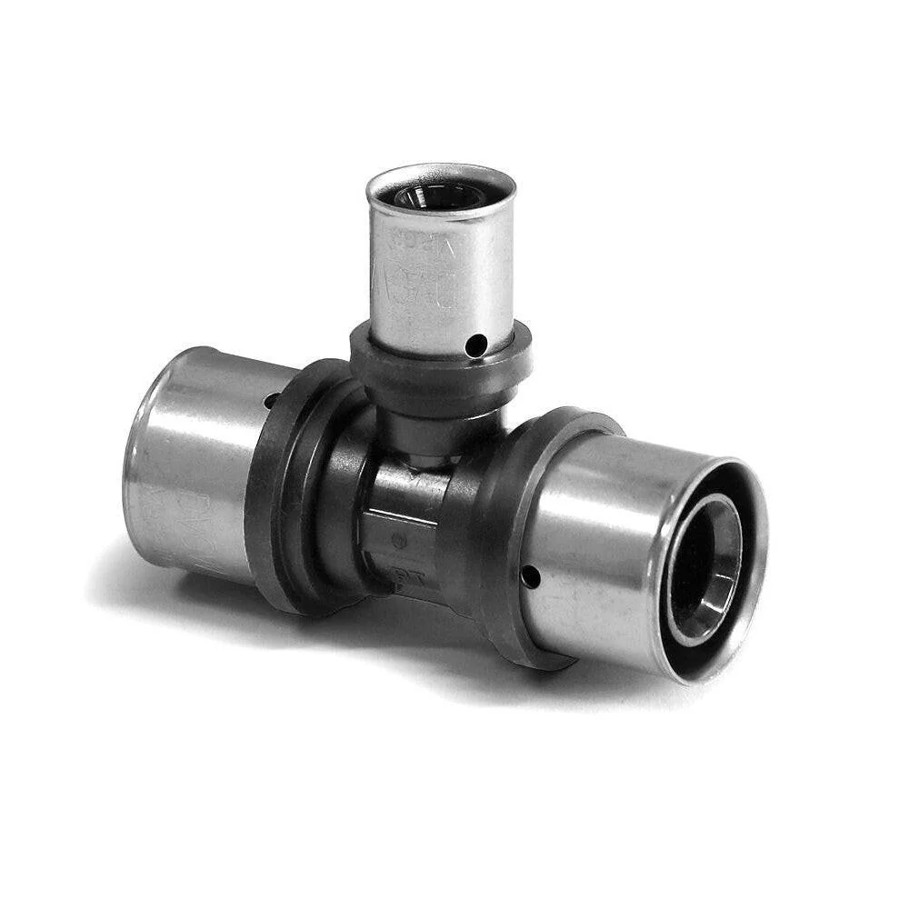 Hakatherm Multipex PPSU T-idom Szűkített 26-16-26 műanyag