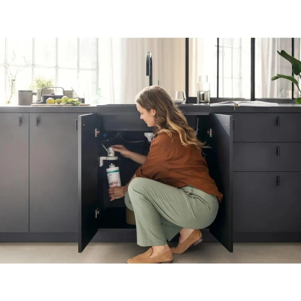 Hansgrohe Aqittura M91 Filtersystem konyhai csaptelep 210, kihúzható kifolyó, 1jet, sBox (76800000)