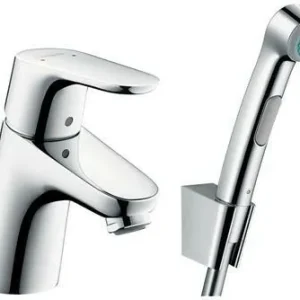 Hansgrohe Bidette 1jet/Focus mosdó csaptelep 70 szett (31926000)