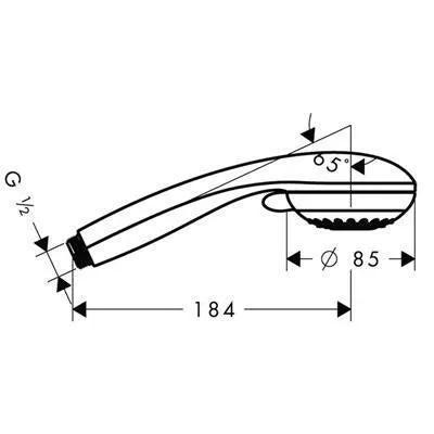 Hansgrohe Crometta 85 Multi kézizuhany (28563000)