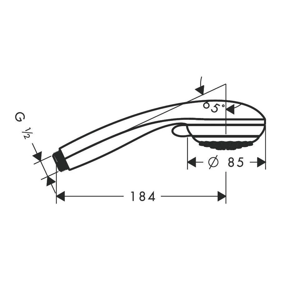 Hansgrohe Crometta 85 Variojet kézizuhany (28562000)
