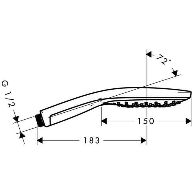 Hansgrohe Raindance Select S 150 3jet kézizuhany