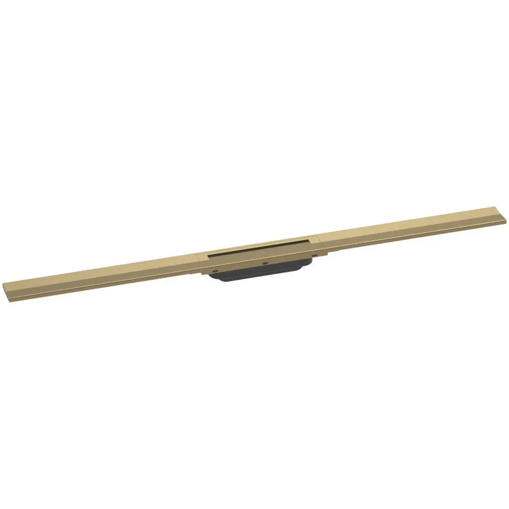 Hansgrohe RainDrain Flex zuhanylefolyó színkészlet 100 cm, formára vágható, szálcsiszolt bronz (56046140)