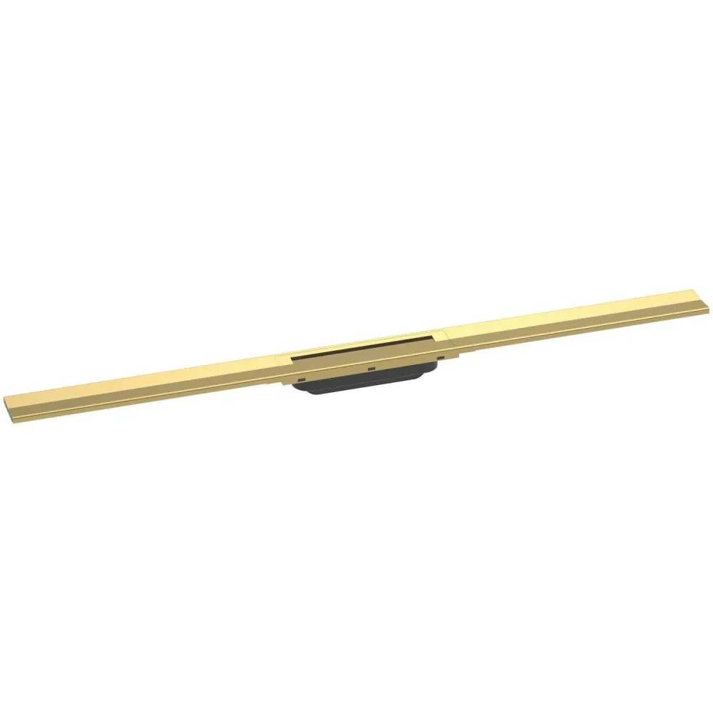 Hansgrohe RainDrain Flex zuhanylefolyó színkészlet 100 cm, formára vágható, polírozott arany hatású (56046990)