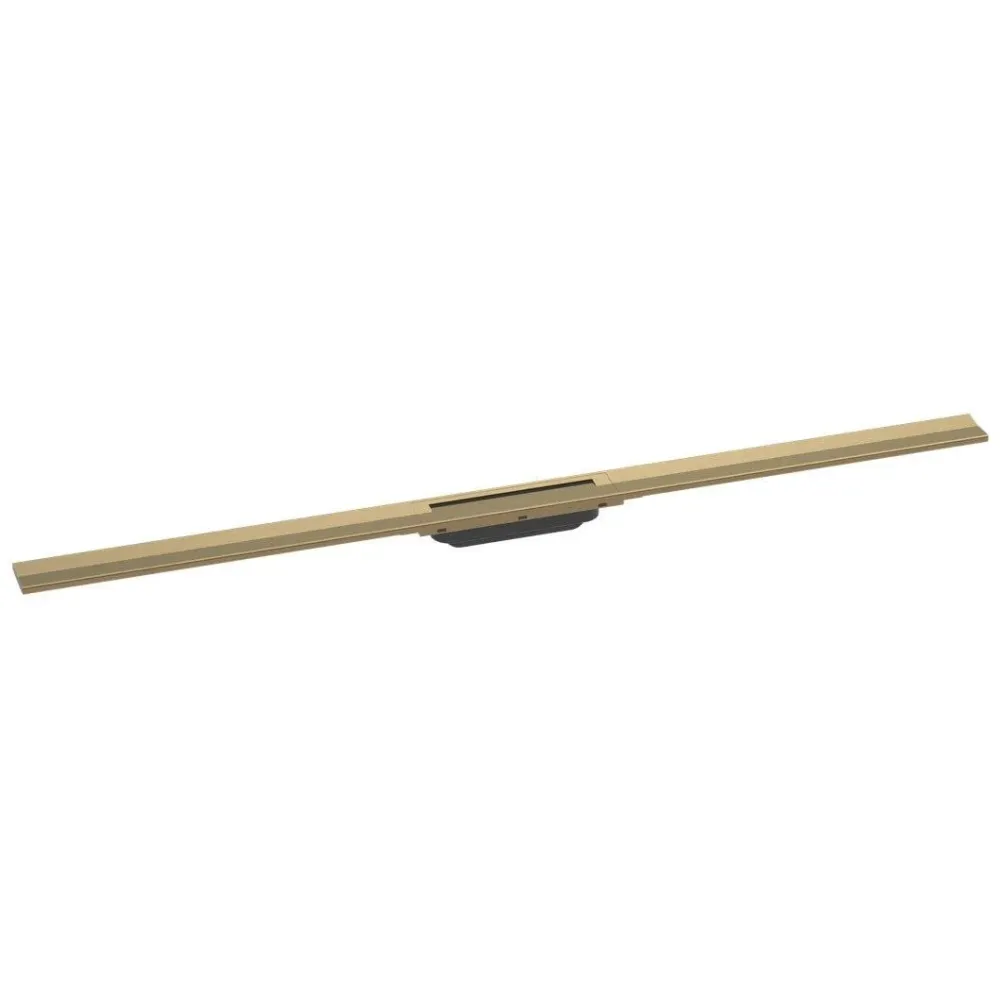 Hansgrohe RainDrain Flex zuhanylefolyó színkészlet 120 cm, formára vágható, szálcsiszolt bronz (56047140)