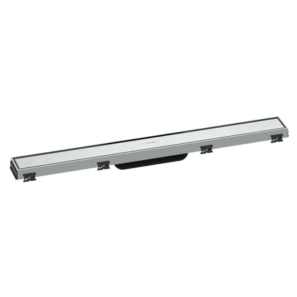 Hansgrohe RainDrain Match zuhanylefolyó színkészlet 70 cm, állítató magasságú keret, szálcsiszolt rozsdamentes acél (56037...