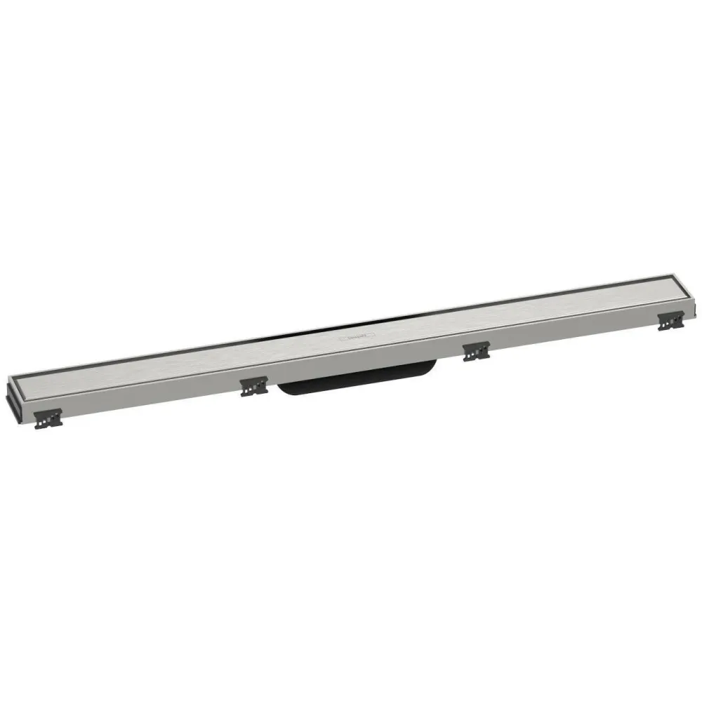 Hansgrohe RainDrain Match zuhanylefolyó színkészlet 80 cm, állítható magasságú keret, szálcsiszolt rozsdamentes acél (5603...