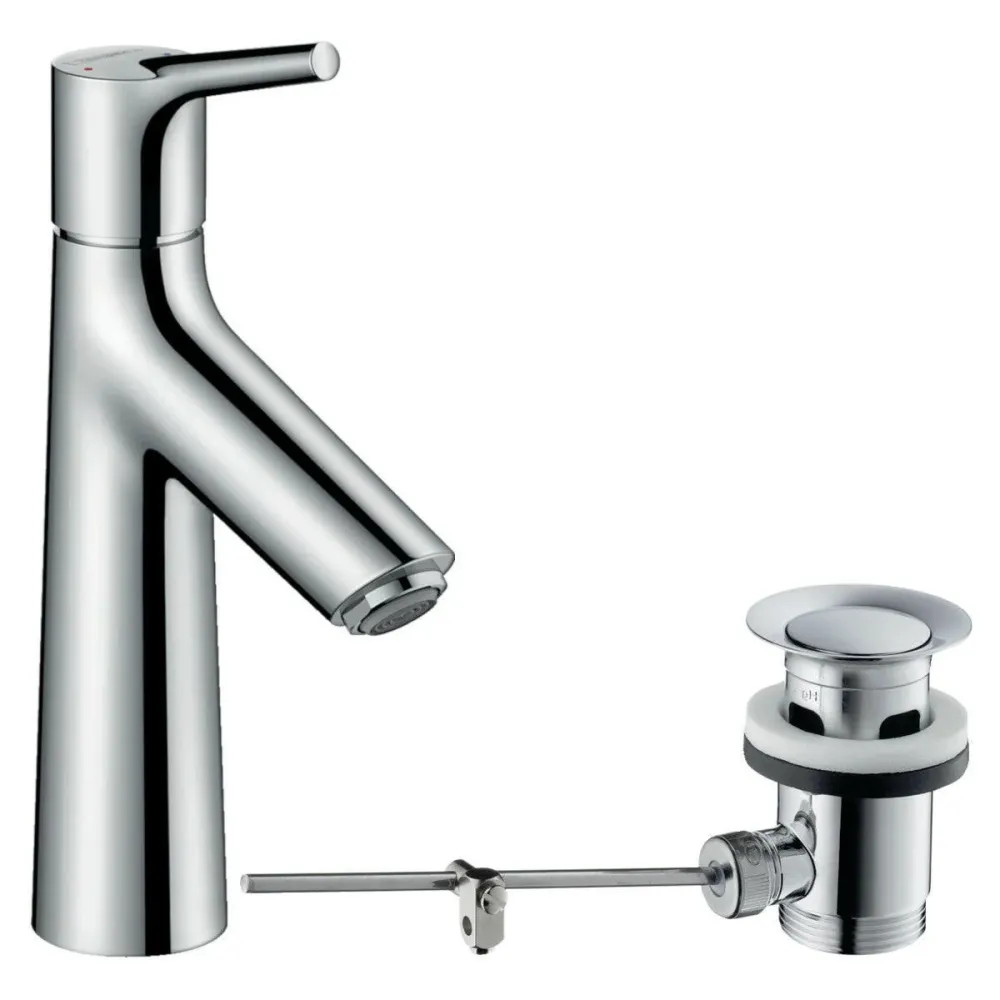 Hansgrohe Talis S egykaros mosdócsaptelep 100 automata lefolyógarnitúrával