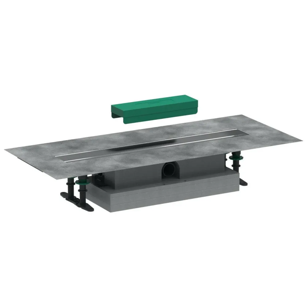 Hansgrohe uBox universal teljes szett lapos telepítéshez- 60 cm, zuhanylefolyó készlethez (56016180)