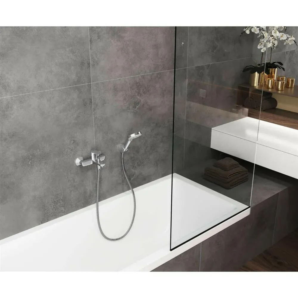 Hansgrohe Vernis Blend egykaros kádcsaptelep falsíkon kívüli szereléshez ( 71440000 )