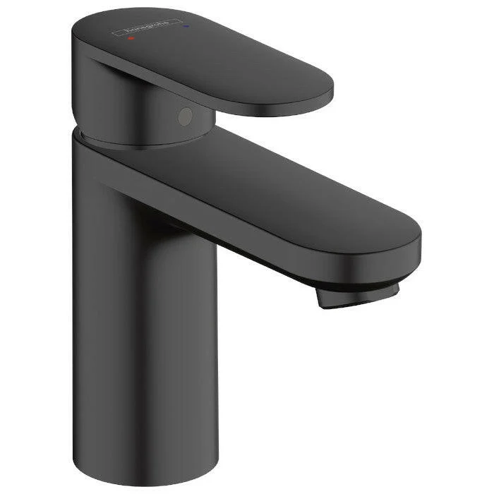 Hansgrohe Vernis Blend matt fekete egykaros mosdócsaptelep 100, automata lefolyógarnitúrával ( 71551670 )