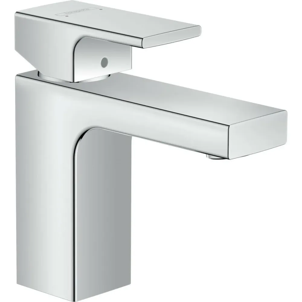 Hansgrohe Vernis Shape egykaros mosdócsaptelep 100, automata lefolyógarnitúrával