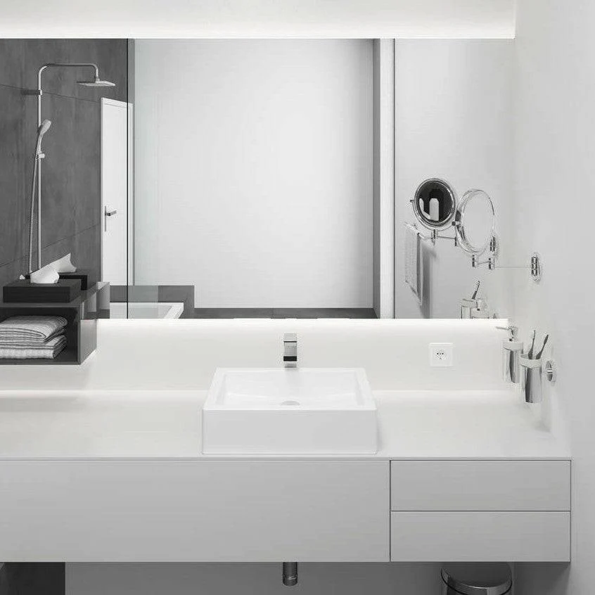 Hansgrohe Vernis Shape egykaros mosdócsaptelep 190, automata lefolyógarnitúrával