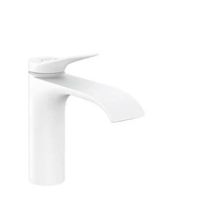 Hansgrohe Vivenis mosdócsaptelep 110, automata lefolyógarnitúrával, matt fehér ( 75020700 )
