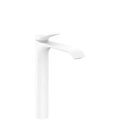 Hansgrohe Vivenis mosdócsaptelep 250, mosdótálakhoz, automata lefolyógarnitúrával, matt fehér ( 75040700 )