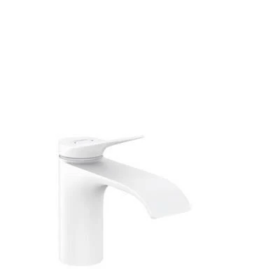 Hansgrohe Vivenis mosdócsaptelep 80, automata lefolyógarnitúrával, matt fehér ( 75010700 )