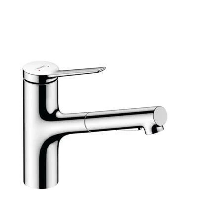 Hansgrohe Zesis M33 konyhai csaptelep 150, kihúzható kifolyó, 2jet ( 74800000 )