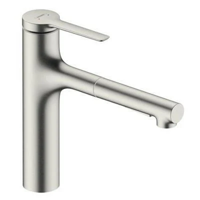 Hansgrohe Zesis M33 konyhai csaptelep 160, kihúzható kifolyó, 2jet, rozsdamentes acél hatású ( 74801800 )
