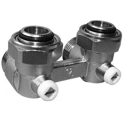 Herz golyóscsapblokk sarok 100% 3/4"-3/4" (3302102)