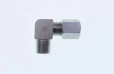 Hollanderes 90° csatlakozó ∅4 M6x1 - D 4 MM d1 M 6x1 tap. Size LL