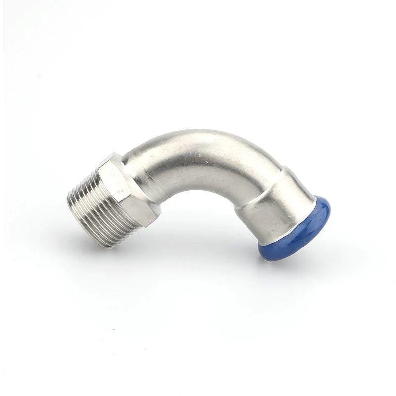 Install Inox AquaPress könyök 90 KM 22-3/4" (316L)