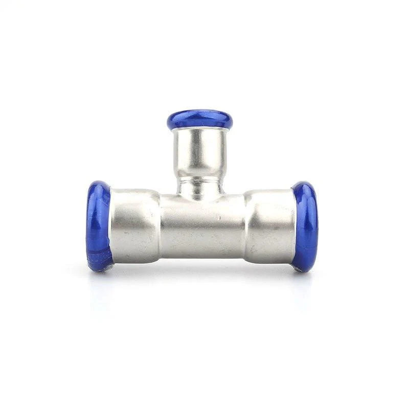 Install Inox AquaPress T-idom szűkített 108-89-108 (316L)