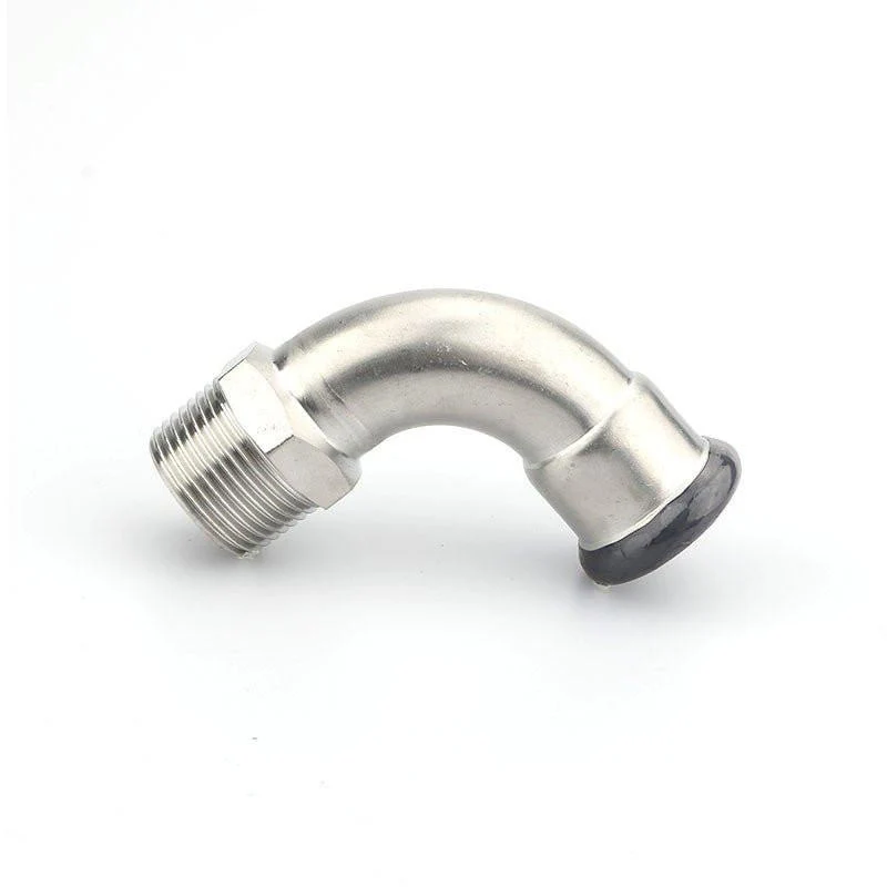 Install Inox TempPress könyök 90 KM 18-1/2" (304)