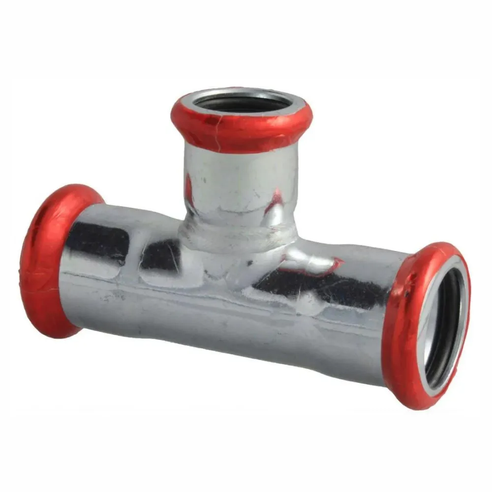 Install Steel TechPress T-idom szűkített 89-54-89 (szénacél)