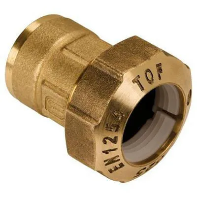 KPE csatlakozó réz BM 50-6/4"