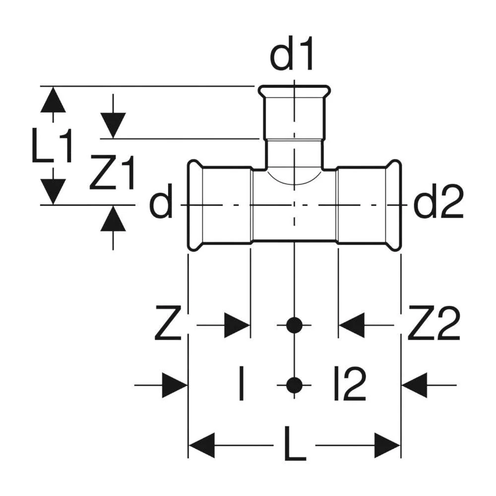 Mapress C-Stahl T-idom 89-22-89 (21237)
